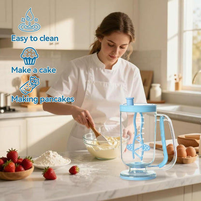 Pancake Batter Dispenser with Mixer