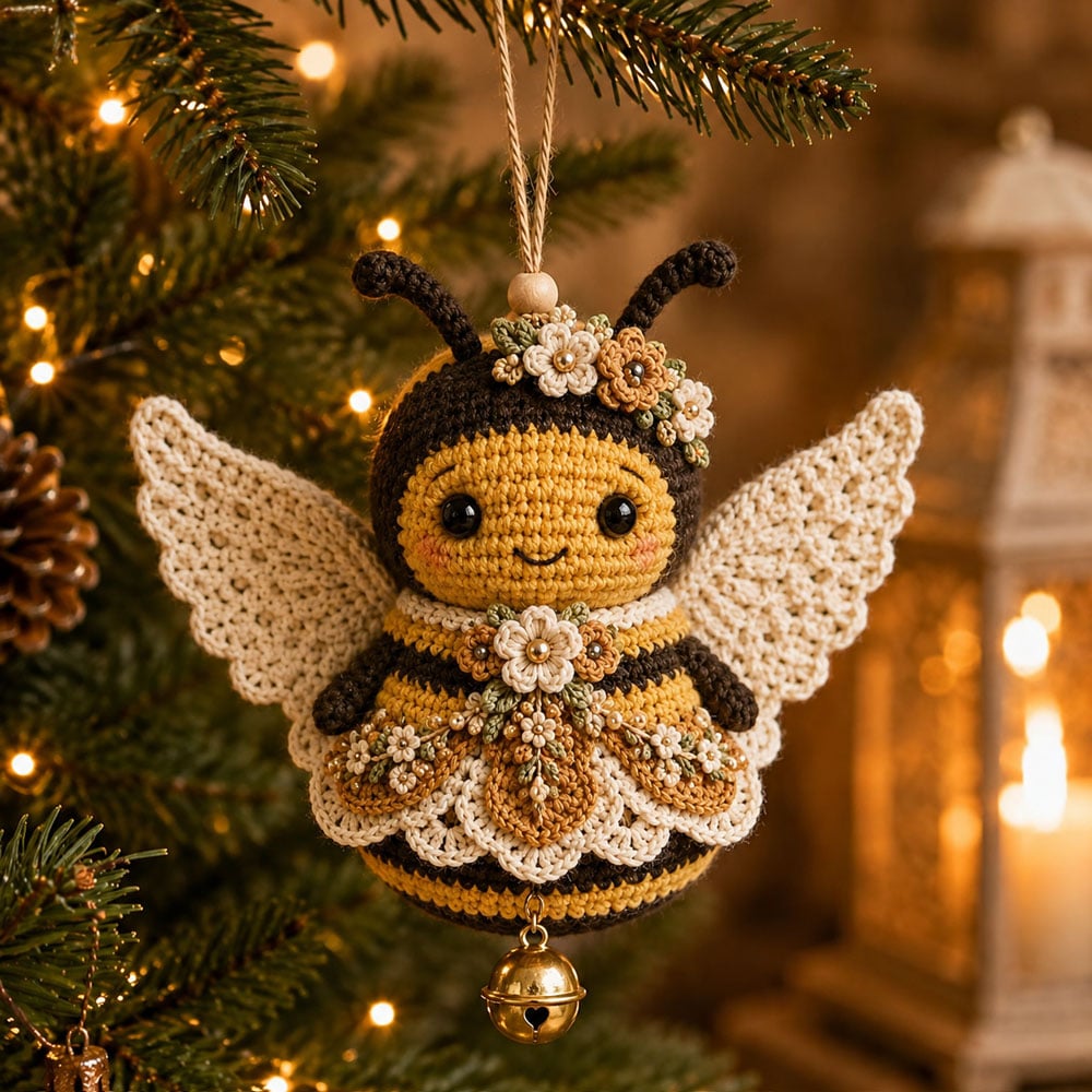 🎉🪽 Animal Angel Crochet Ornament DIY Kit