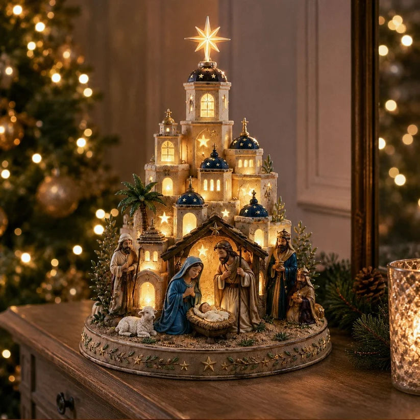 Bethlehem Nativity Church Light Tower
