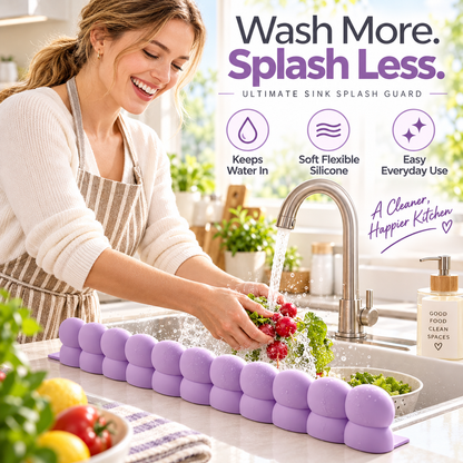 ✨Dopamine Silicone Sink Splash Guard