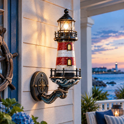 🌊🌊Vintage Coastal Lighthouse Wall Light