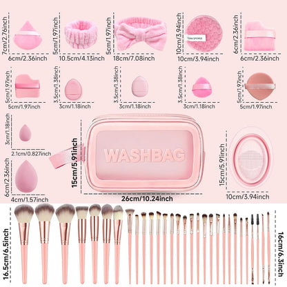 67-Piece Makeup Set 💗 Everything You Need for a Flawless Look