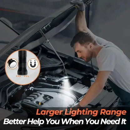 Telescoping Magnetic Pickup Tool 🔦 – Built-In LED for Easy Retrieval