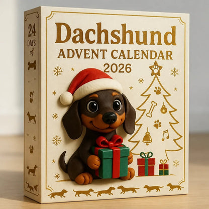 🎄🐾 2026 Dachshund Advent Calendar 🐶