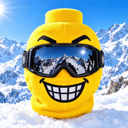 ⛷️ The Funniest Ski Mask On The Slopes This Winter! 🧱❄️