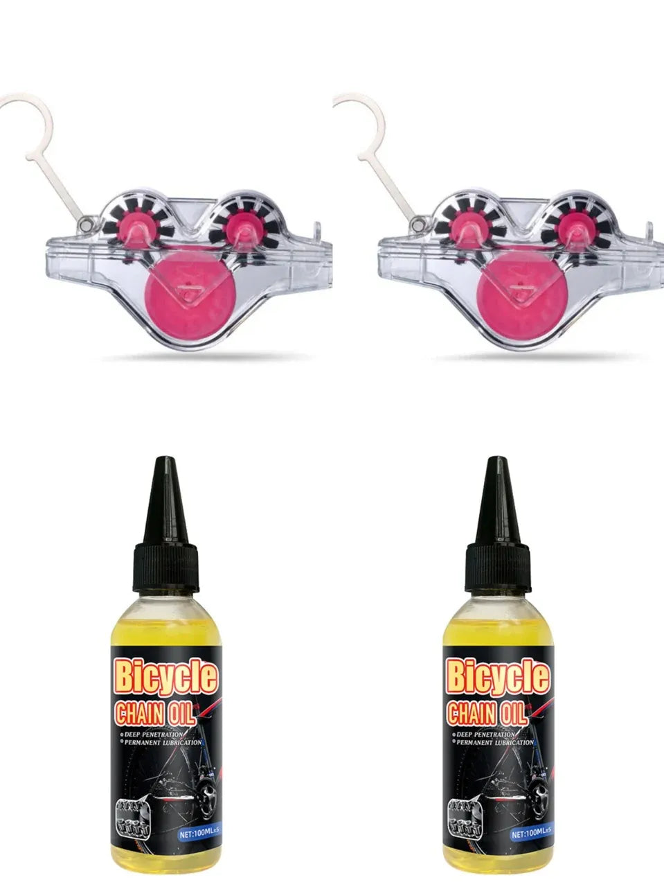 🔥Clean And Maintain Your Bike Effortlessly✨Bike Chain Scrubber