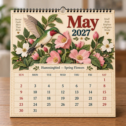 🐦 2027 Birds Of America Wall Calendar | A Year of Beautiful Birds & Nature