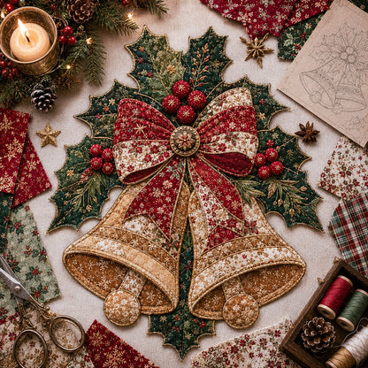🔥LAST DAY 55% OFF - 🎄🎅Christmas Patchwork Fabric DIY Decor Kit