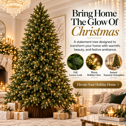❄️🏡20M 600-LED Christmas String Lights – Warm White or Multicolor Holiday Tree Lights🎅💖