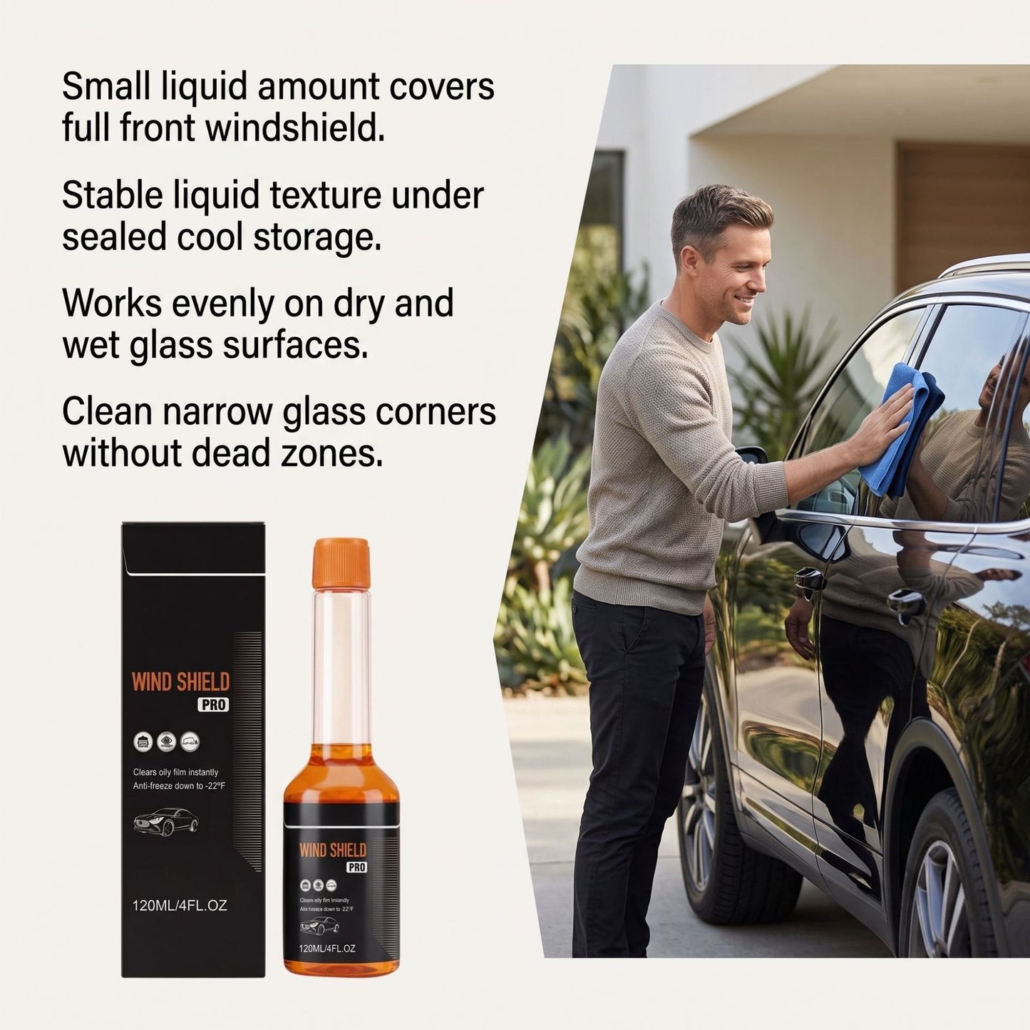 Car Windshield Oil Film Removal Concentrate