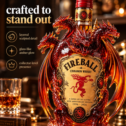 🐉🔥 Legendary Dragon Bar Decanter – Sculpted Collector Bottle for Home Bar & Gifting