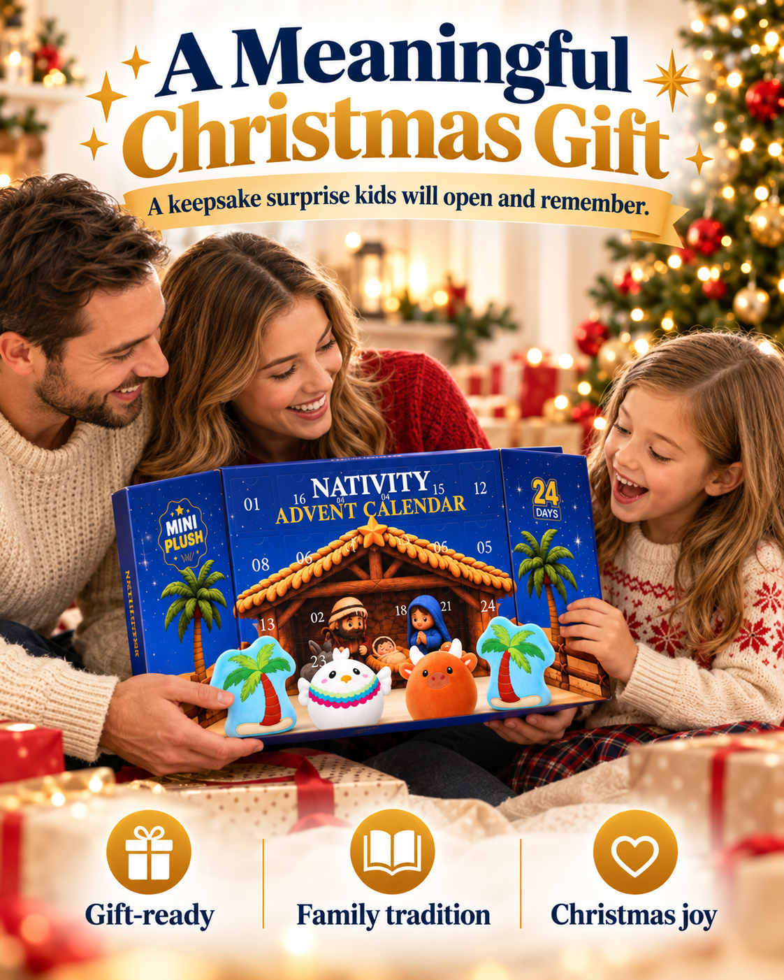 Christmas Nativity Advent calendar collection