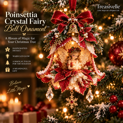 ✨ Enchanted Fairy Bell Christmas Ornament