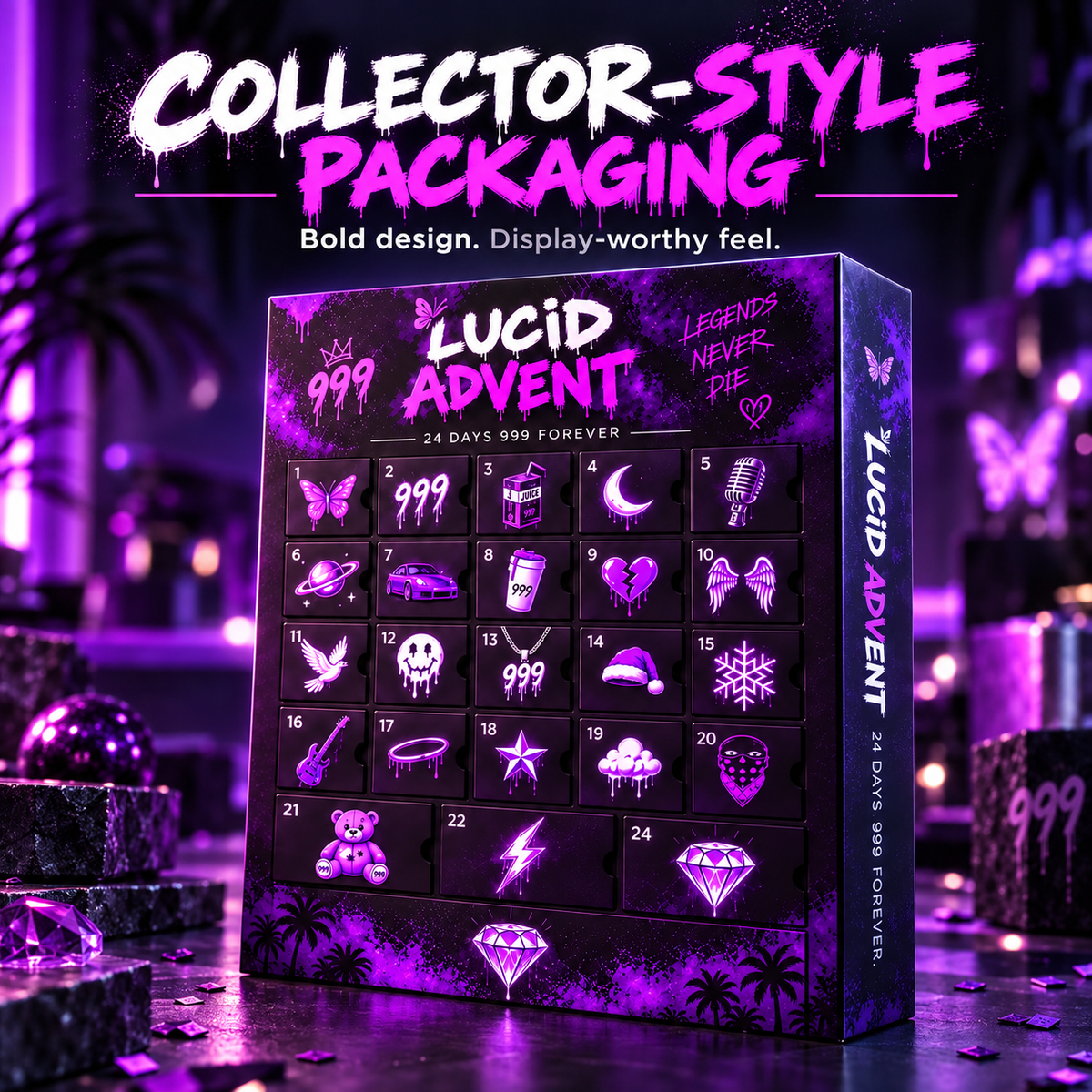 🔥Lucid Advent 24-Day Collectible Calendar