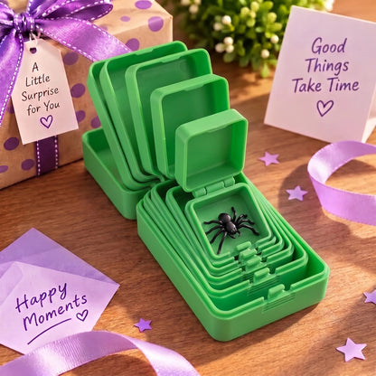 💯🎁 6-Layer Nesting Prank Gift Box | Pick Your Surprise: Middle Finger, Spider or Number 67