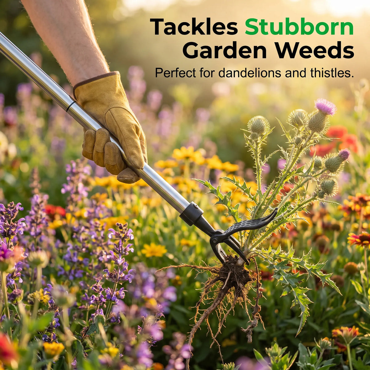 🏆Hot Sale⚡Effortless Detachable Weed Puller