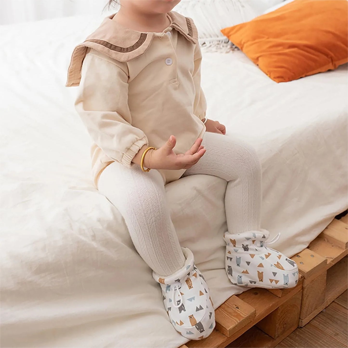 👶Warm fur baby boots