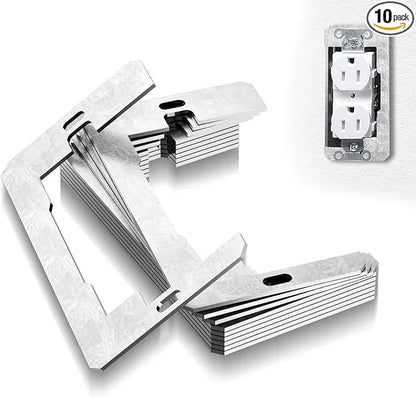 💯Wall Plate Spacers (Metal) – For Wall Outlet Repair and Securing Loose Outlets