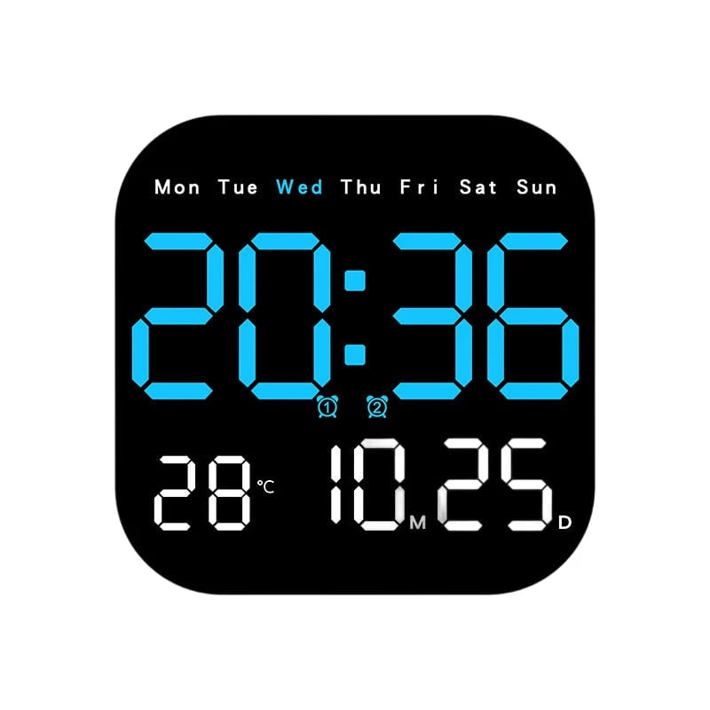 🔥Multifunctional Digital Alarm Clock for Home & Office