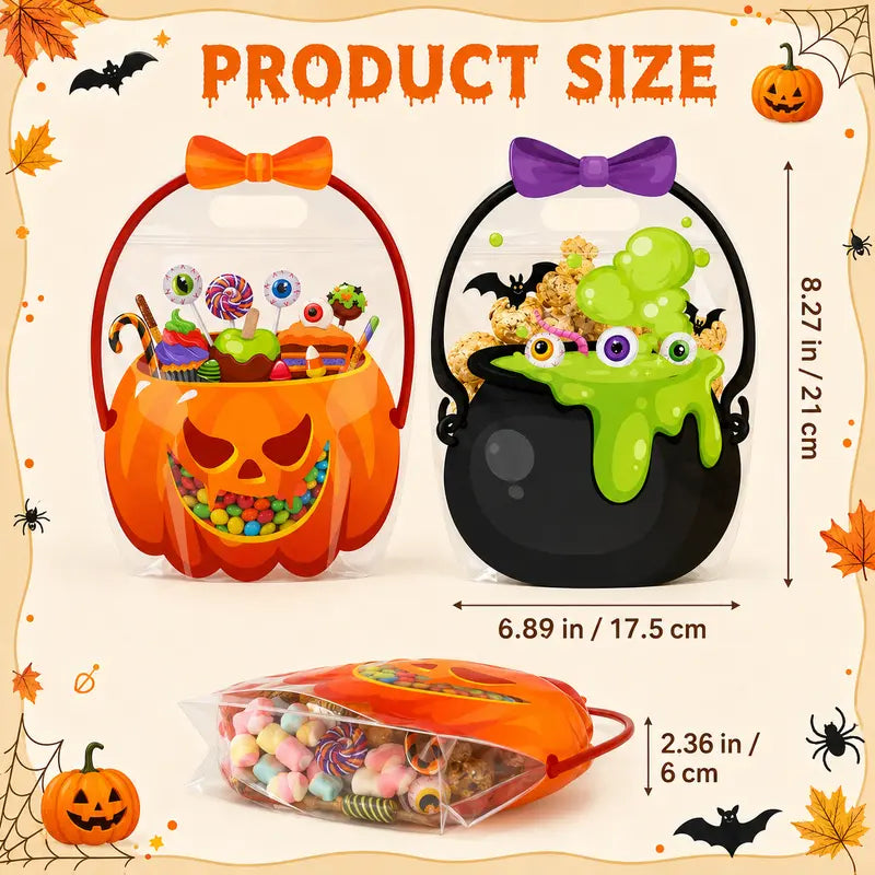 👻 Halloween Goodie Bags – Spooky Trick or Treat Candy Bags for Kids, Parties & Classroom