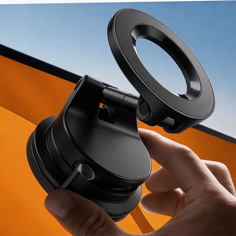 360°Vacuum Car Phone Holder