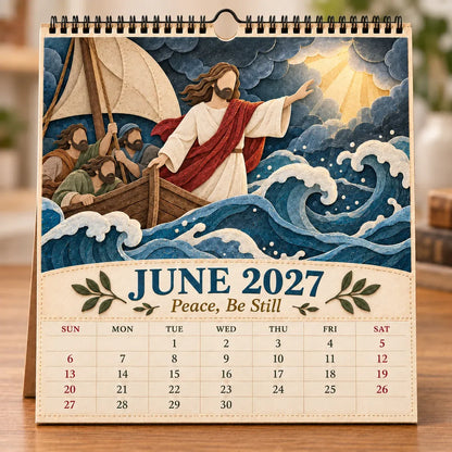 ✝️ 2027 Walking With Jesus Wall Calendar