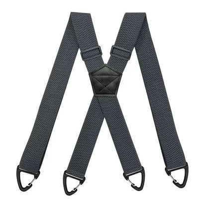 ⏰Men's X-Back Suspenders with Hook Clips