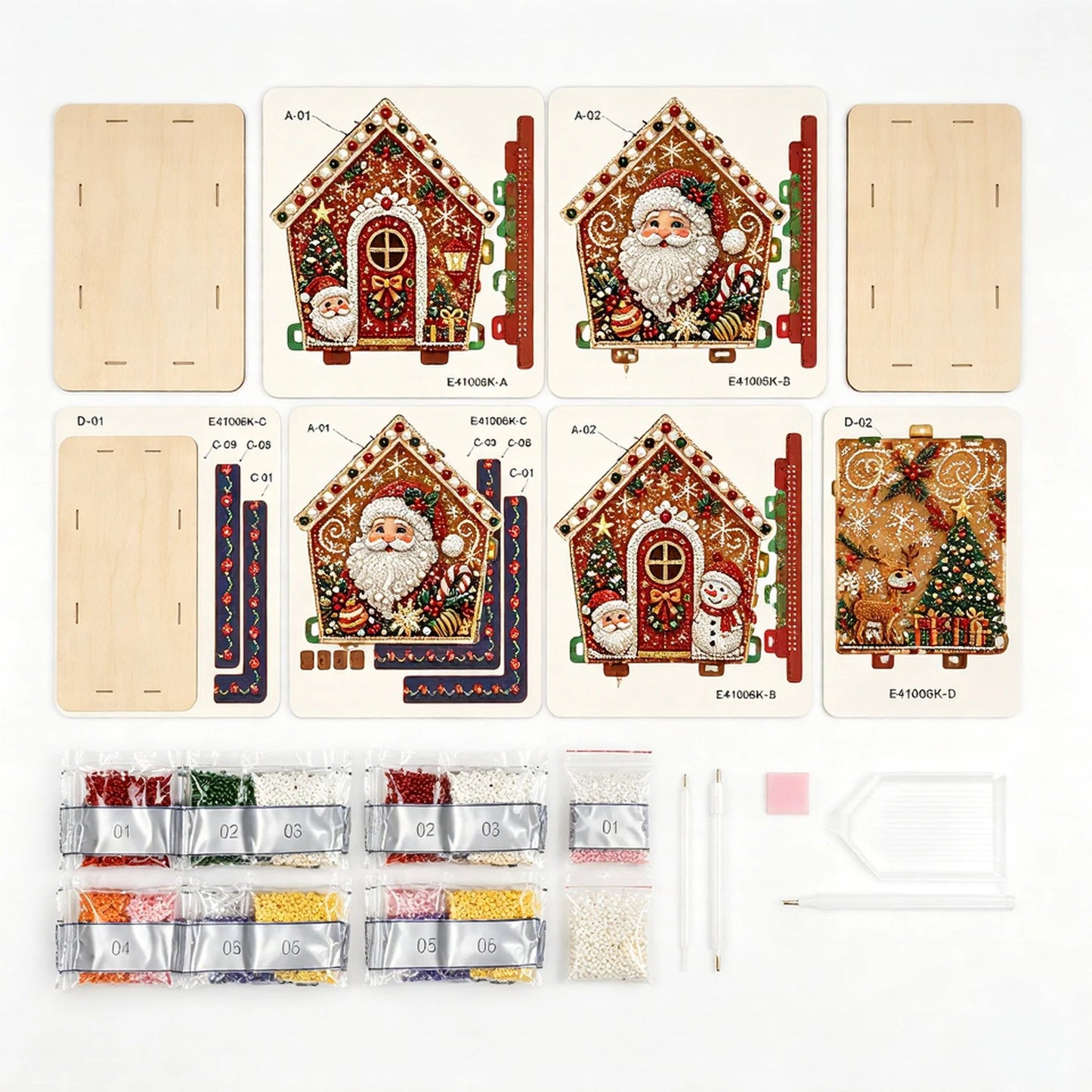🎄Plymagic DIY Pearl Art - Christmas Collection