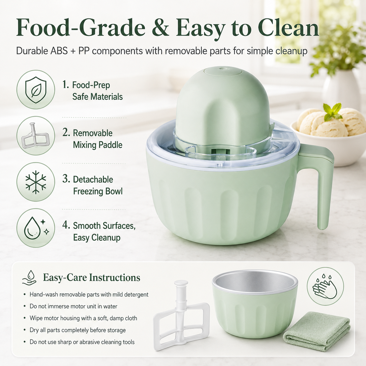 Mini Homemade Ice Cream Maker