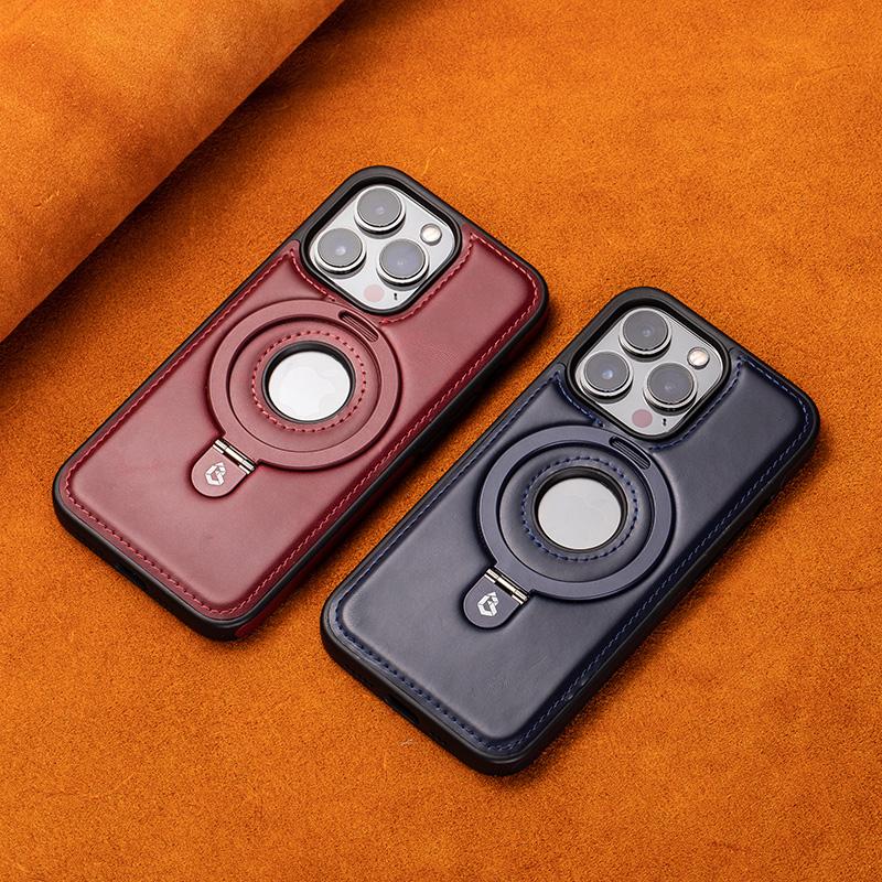 🔥New In Phone Case for iPhone 17 Series - Luxurious Leather Invisible Stand Case