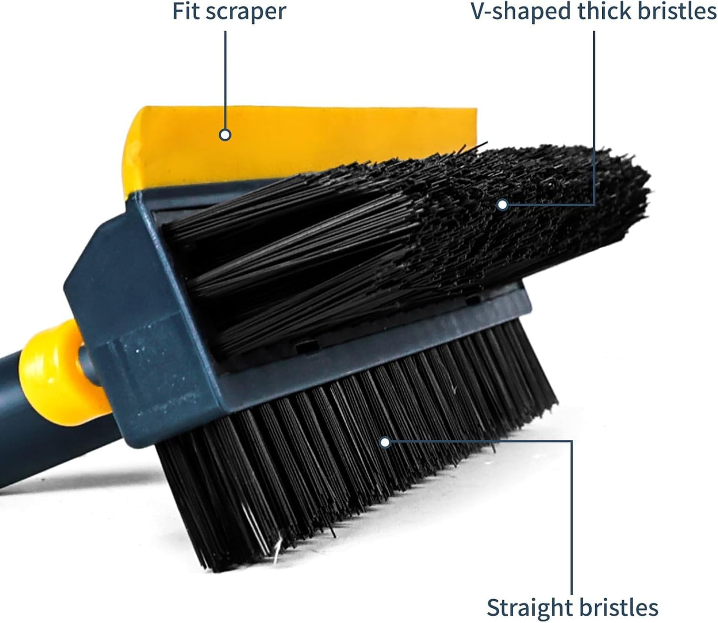 5-in-1 Floor & Grout Scrubber – Deep Clean Tile, Grout, Bathroom & Hard-to-Reach Areas(Handle not included)