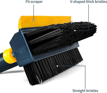 5-in-1 Floor & Grout Scrubber – Deep Clean Tile, Grout, Bathroom & Hard-to-Reach Areas(Handle not included)