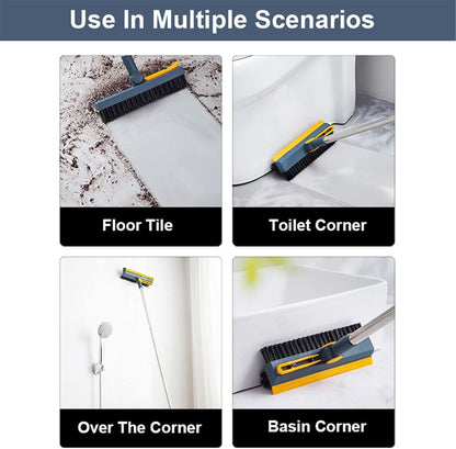 5-in-1 Floor & Grout Scrubber – Deep Clean Tile, Grout, Bathroom & Hard-to-Reach Areas(Handle not included)