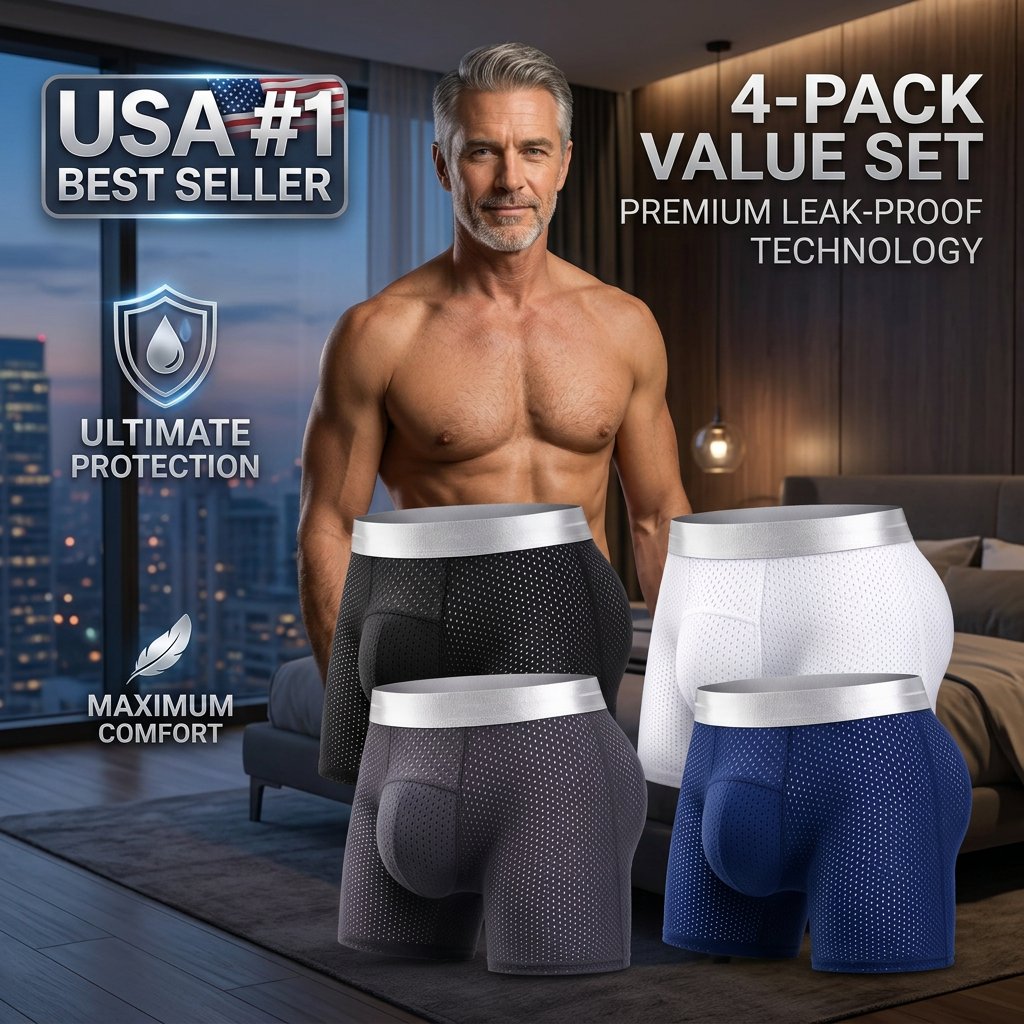 Premium All-Day Comfort IceSilk Mesh Men's Boxer