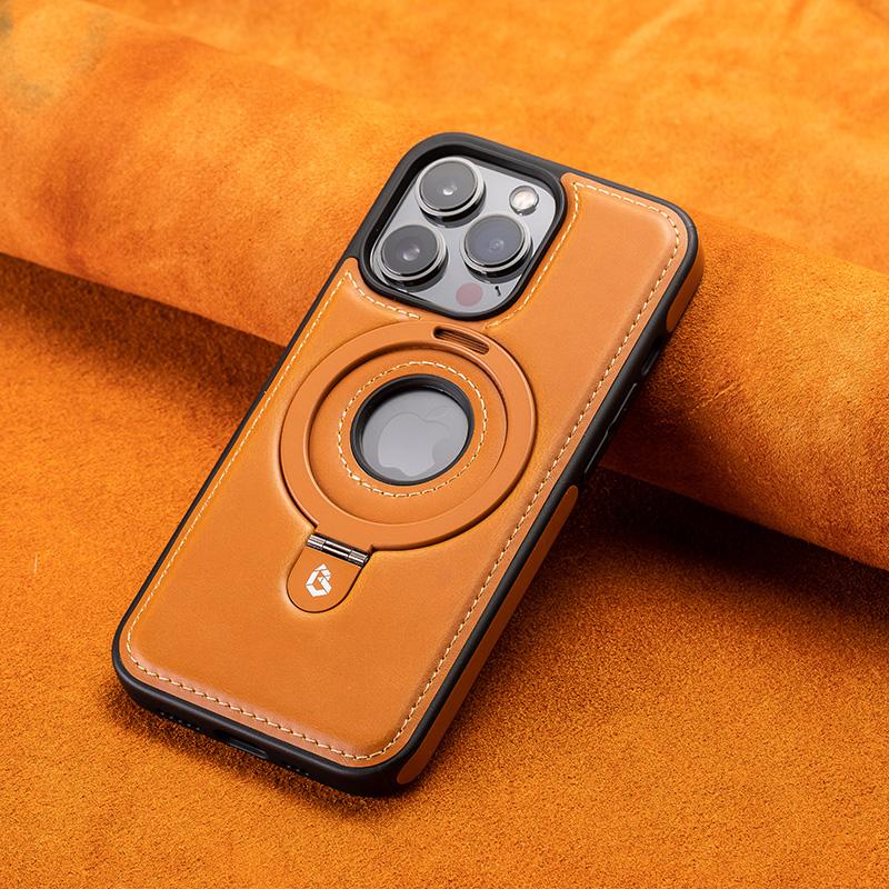 🔥New In Phone Case for iPhone 17 Series - Luxurious Leather Invisible Stand Case