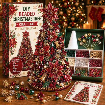 🎅🎁⛄Kit de bricolage pour sapin de Noël en perles