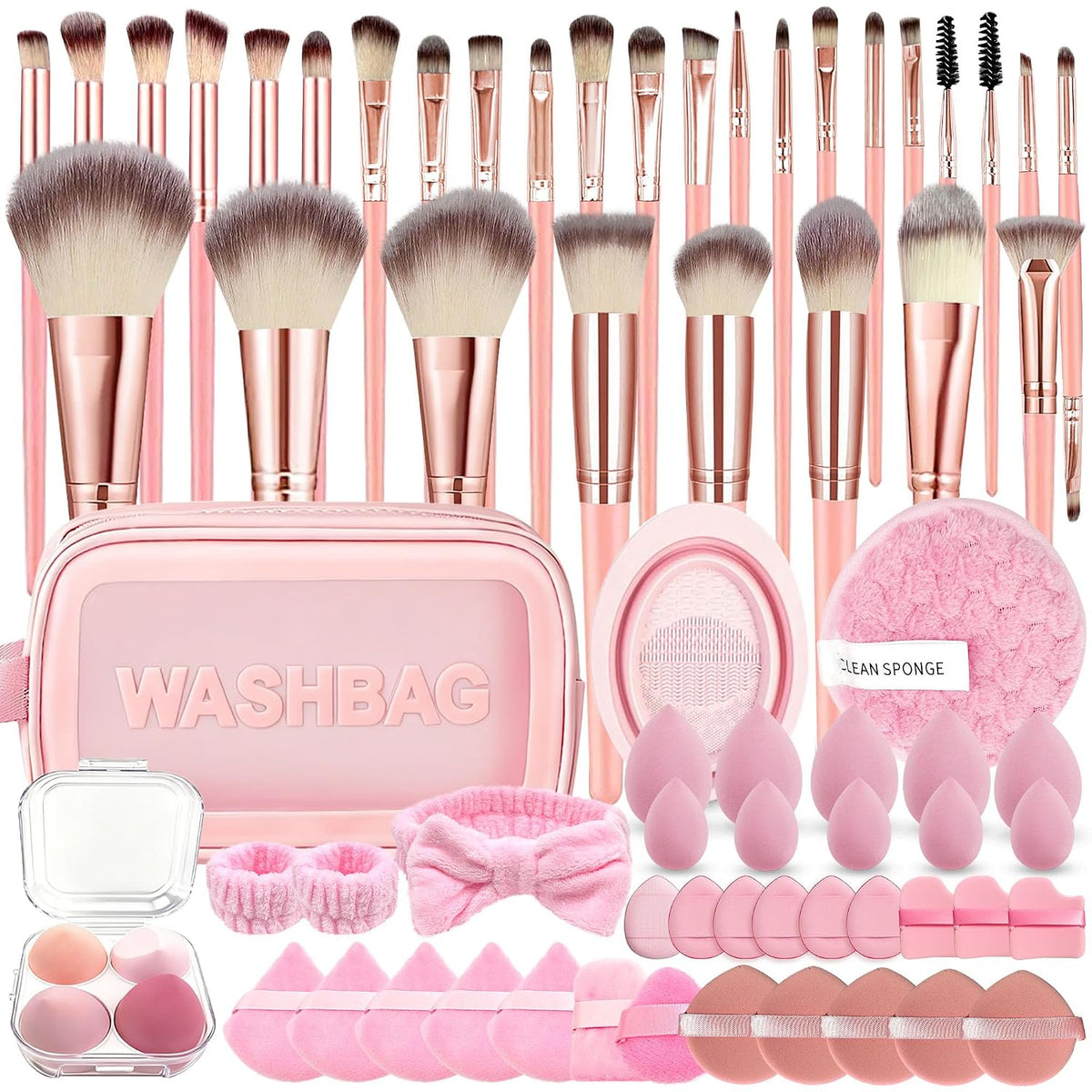 67-Piece Makeup Set 💗 Everything You Need for a Flawless Look