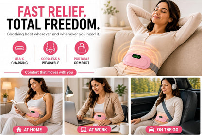 Wearable Heating and Massage Belt – product image