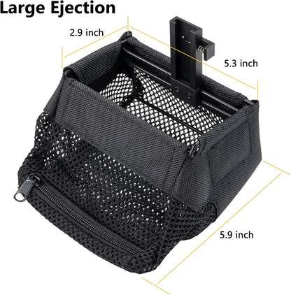 Quick-Release Heat Resistant Tactical Brass Catcher – Premium Shell Mesh Collector with Dual Picatinny Rail Mounts