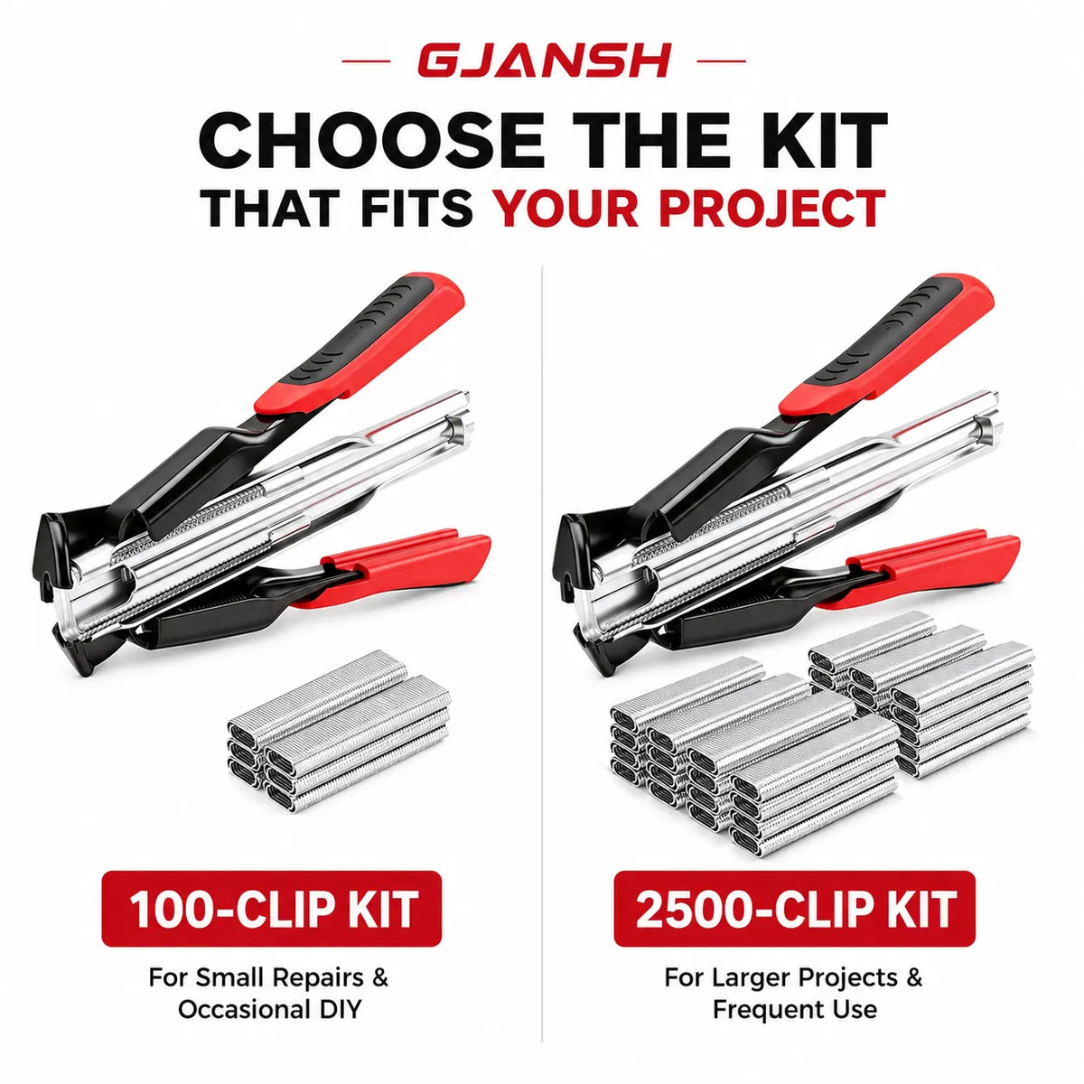 🔧⚡ Rapid-Feed C-Clip Fastening Pliers – One-Hand Auto-Feed Tool for Fences, Cages & Repairs