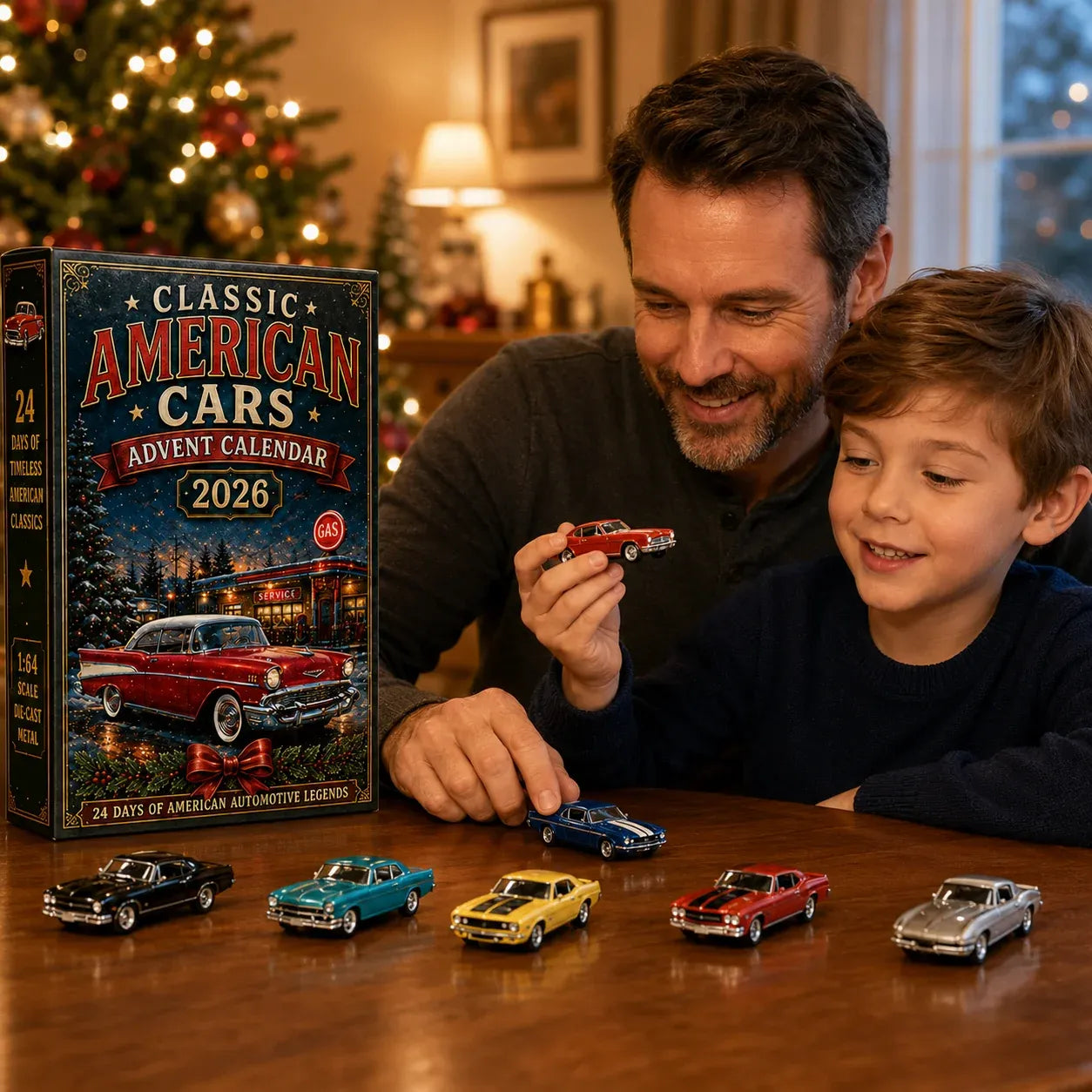 ⭐🚗 2026 Vehicle Advent Calendar Collection – 24 Days of Classic Machines, Trucks & Military Legends 🎁✨