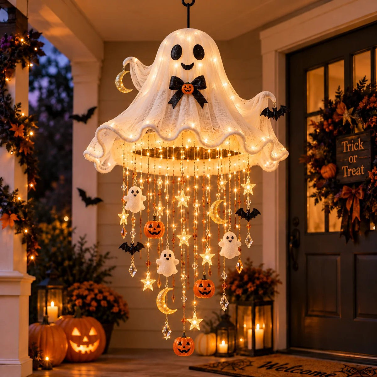 👻Halloween Magic Cascade Hanging Chandelier🧙