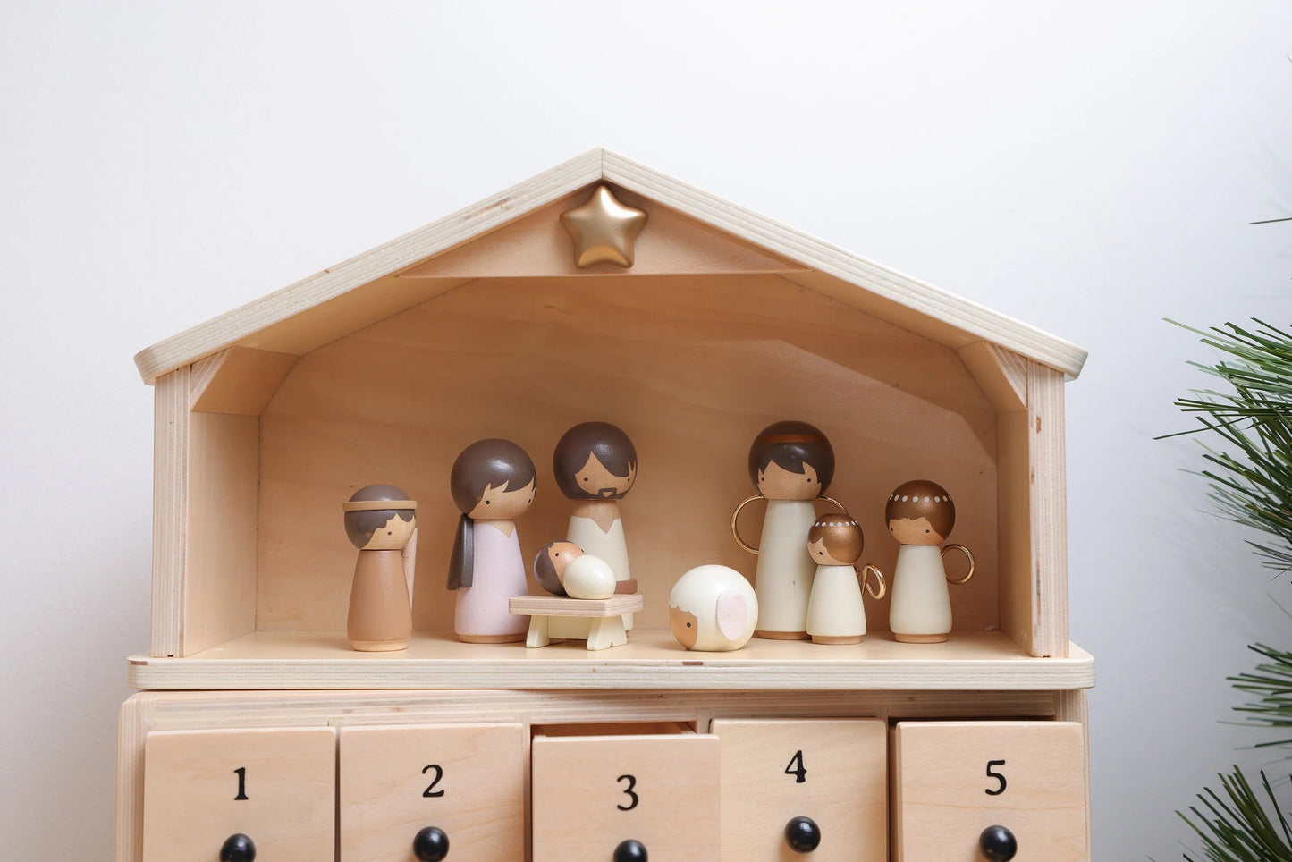 ✝ Nativity Advent Calendar 2026 – Christmas Countdown with Nativity Figures