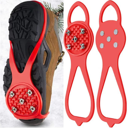 5-Prong Anti-Slip Spikes For Safe Winter Walks – Compatible With All Types Of Footwear