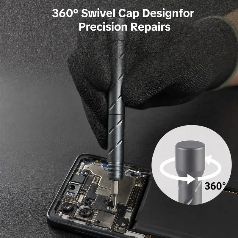 🛠️ 55-in-1 Magnetic Precision Screwdriver Set – Professional Multi-Bit Tool Kit with Alloy Steel Bits & Flexible Shaft for Electronics Repair, Home Maintenance & DIY