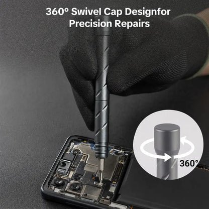 🛠️ 55-in-1 Magnetic Precision Screwdriver Set – Professional Multi-Bit Tool Kit with Alloy Steel Bits & Flexible Shaft for Electronics Repair, Home Maintenance & DIY