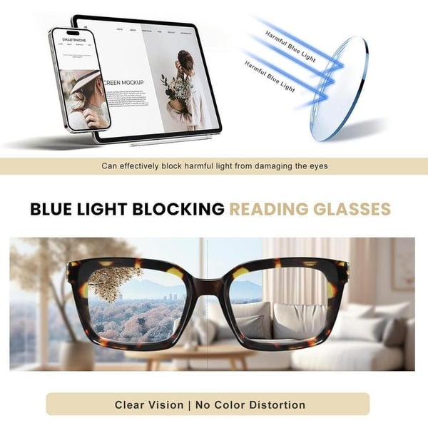 🔥Hot Sale 70% Off ✨👓3 Pack Tortoiseshell Reading Glasses