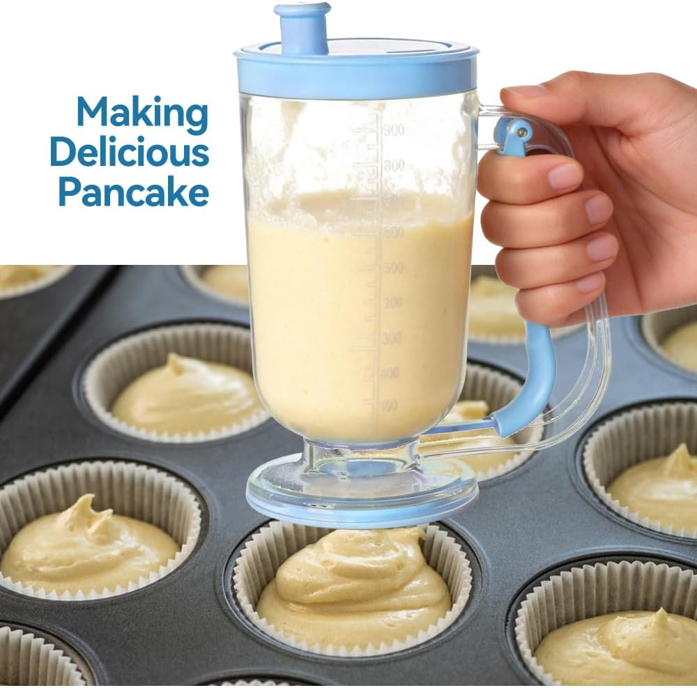Pancake Batter Dispenser with Mixer