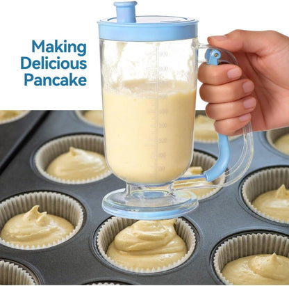Pancake Batter Dispenser with Mixer