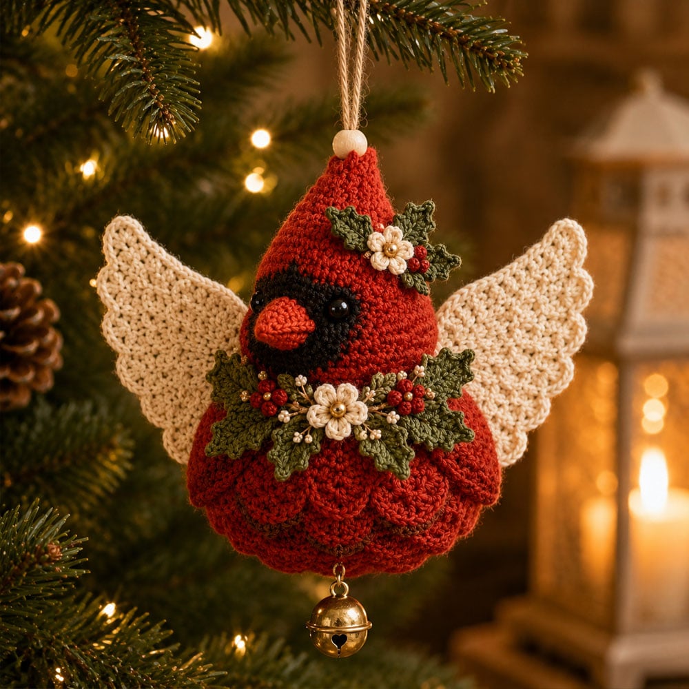 🎉🪽 Animal Angel Crochet Ornament DIY Kit